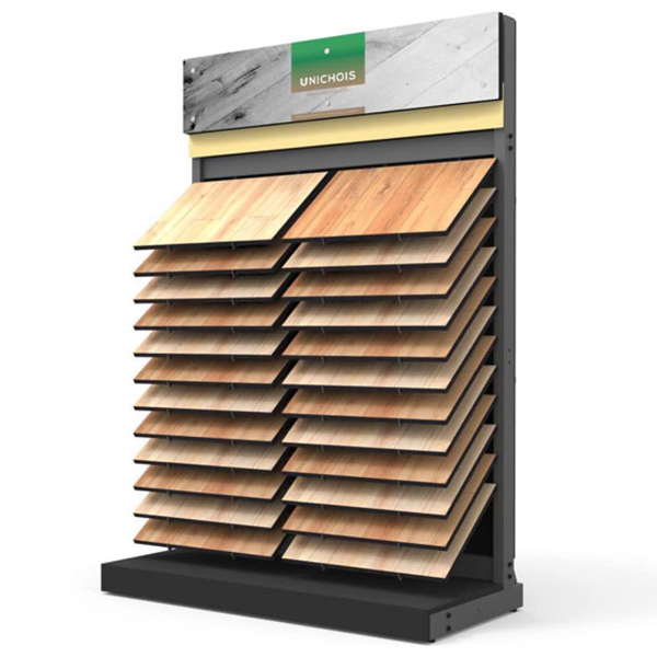 Good Quality Hardwood Flooring Tile Sample Display Stand WSR-002