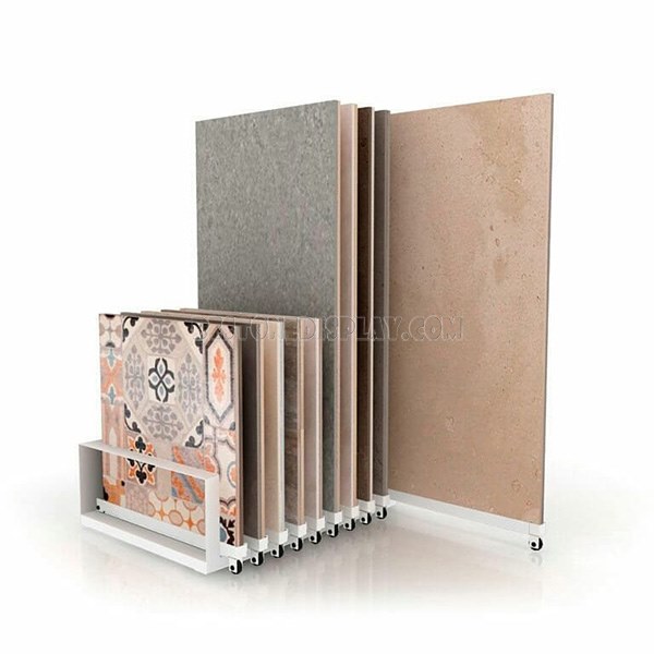 Good Price Flooring Display Stand With Metal For Store CSR-012