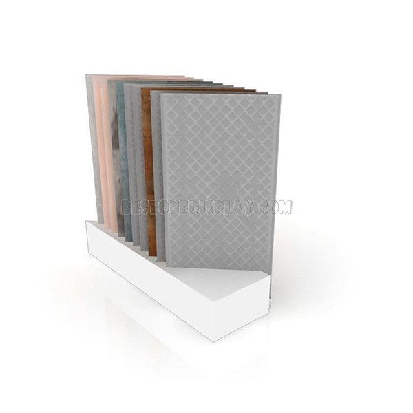 Good Quality Marble Display Rack With MDF Board For Showroom CSR-052