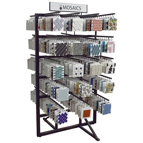 New Style Mosaic Tile Sample Display Stand For Metal MSR-002