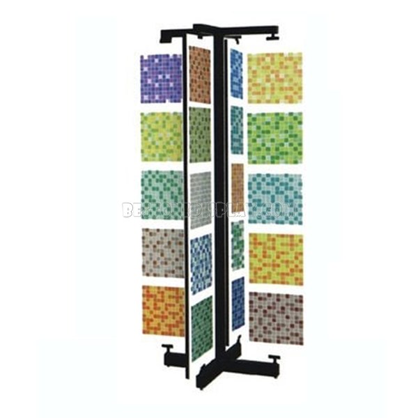 Unique Design Mosaic Tile Display Stand With Metal For Sale MSR-016